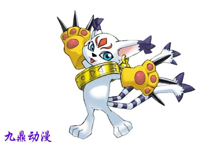 nsp,vb首次登场:2003年10月 数码怪兽卡片游戏 bx-97绝招:猫猫拳,猫眼