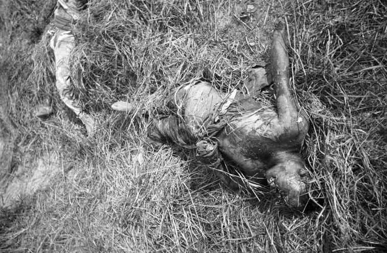 老照片:真正被打死的日军是这样的,别再被骗了