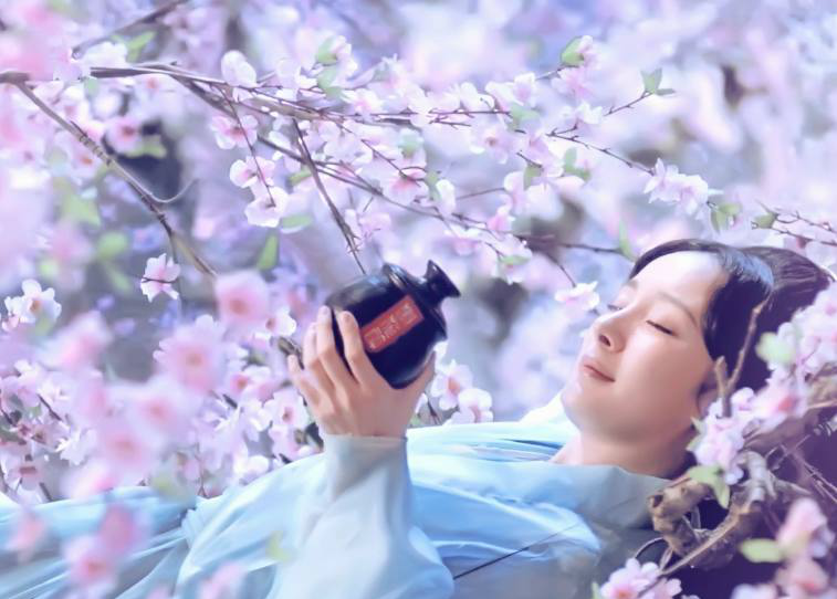 三生三世,白浅经典画面,抚琴,喝酒,泡澡,图六真想阻止她