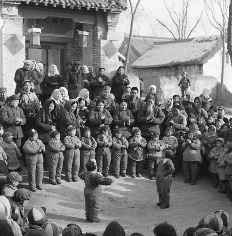 那时的欢乐很简单珍贵老照片60年前我们这样过春节