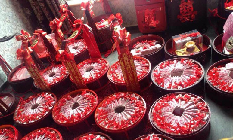 你见过农村最豪华的聘礼是什么样子,快来长长见识!
