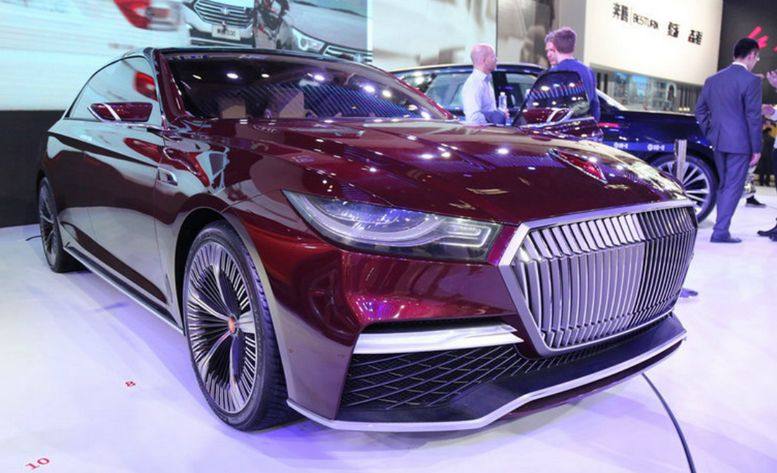 红旗b-concept概念车外观内饰非常炫酷,量产后仅20万!