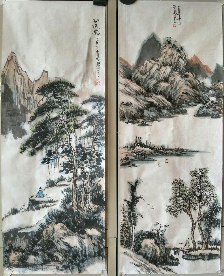 画家尚军胜艺术作品欣赏