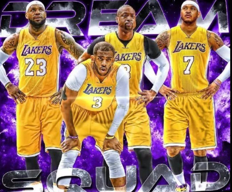 21世纪最强组合vs风尘四侠湖人队,最后一个简直是耍流氓!