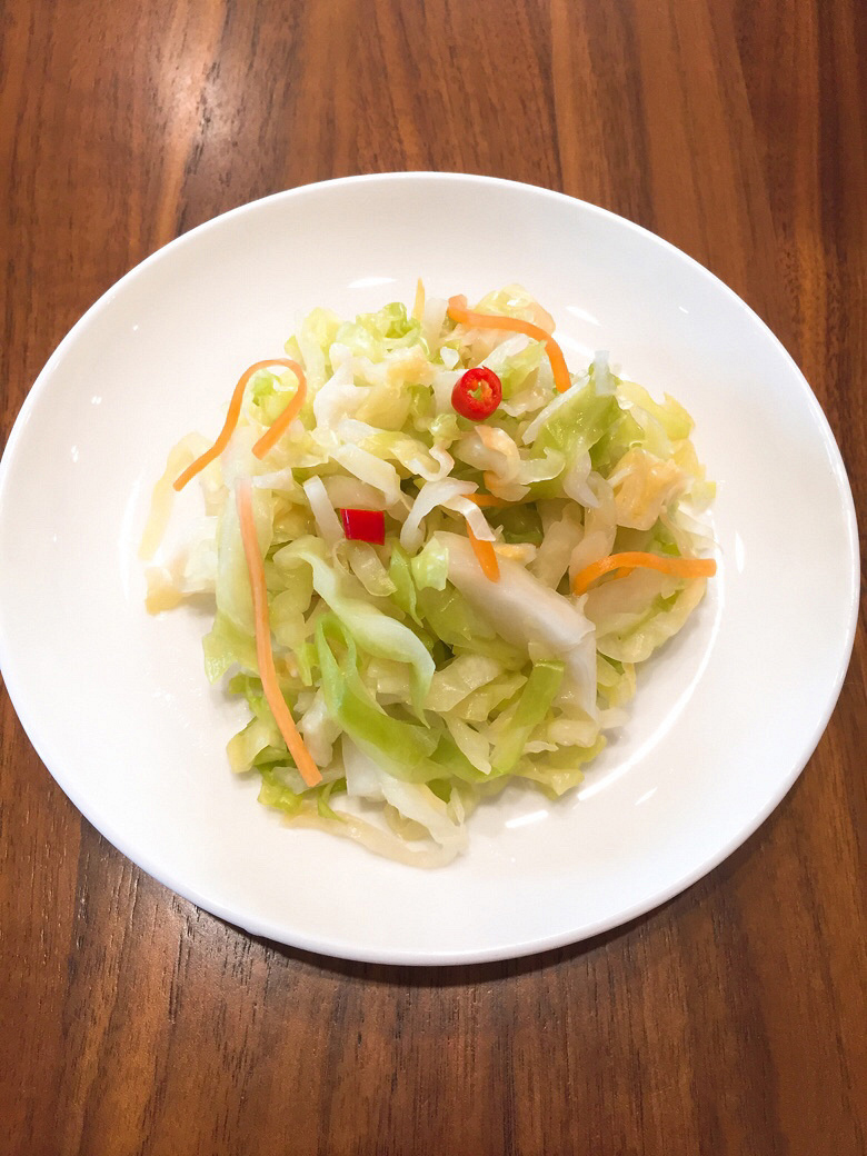 开胃小腌菜包心菜清脆爽口又解腻制作简单专治酒后胃口不佳