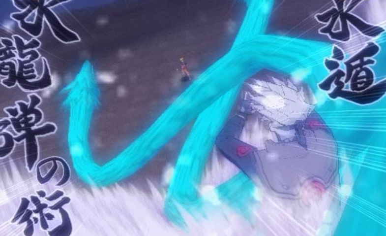 水龙弹之术三代目火影猿飞日斩的忍术,属于土遁.