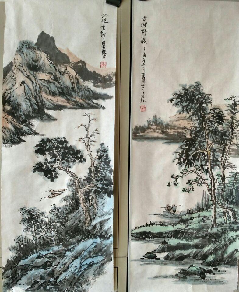 画家尚军胜艺术作品欣赏