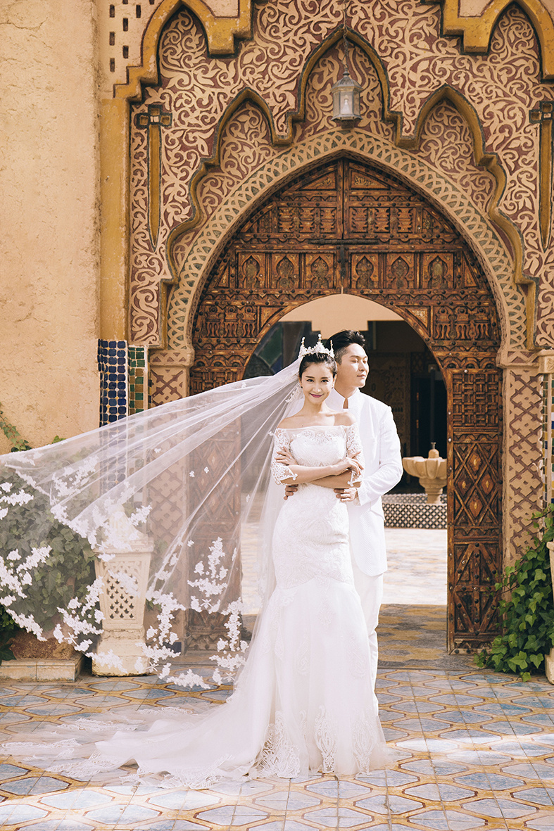 知名演员陈彦妃昨日大婚,imagine wedding 为她独家定制异域风情婚礼