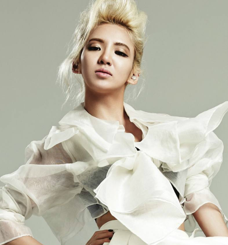 韩国rapper女王颜值排行,金孝渊垫底,金泫雅第二