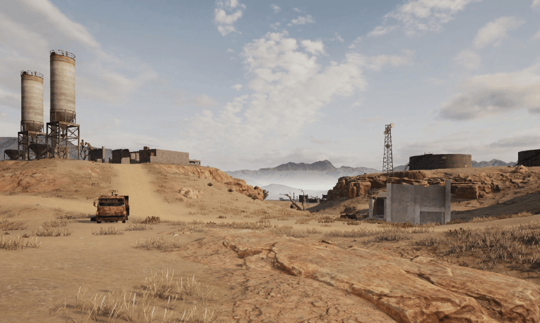 绝地求生沙漠最大城市落地点推荐背包必须满满的