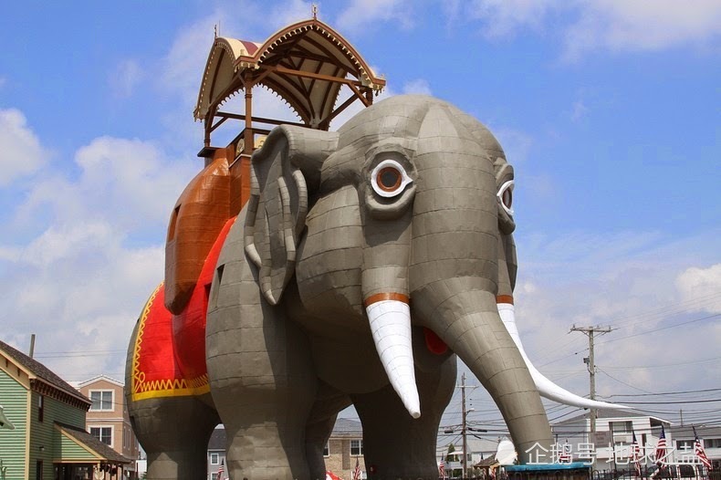 美国有个建筑居然是大象做的!历史悠久,比印度人做的还棒!