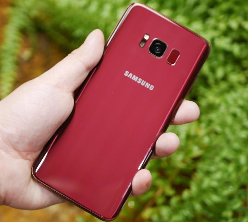 三星s8勃艮第红预售爆骚红色更吸睛