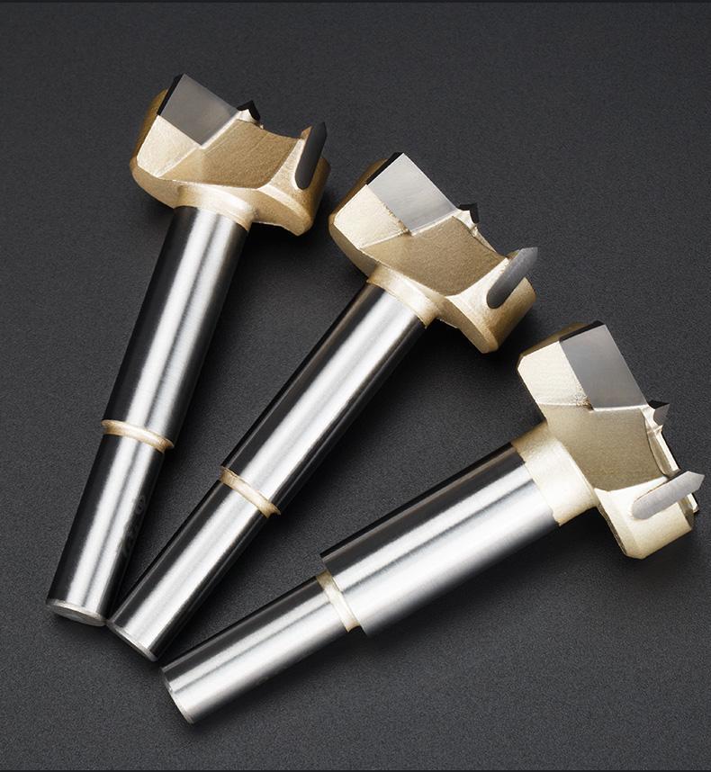 硬质合金木工开孔器使用基础知识,烟斗合页铰链钻孔取眼洞都在用