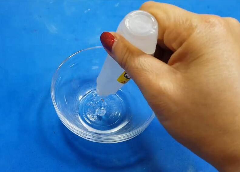 教你用胶水,沐浴露加硼砂水的史莱姆制作方法, 想学的进来看下!