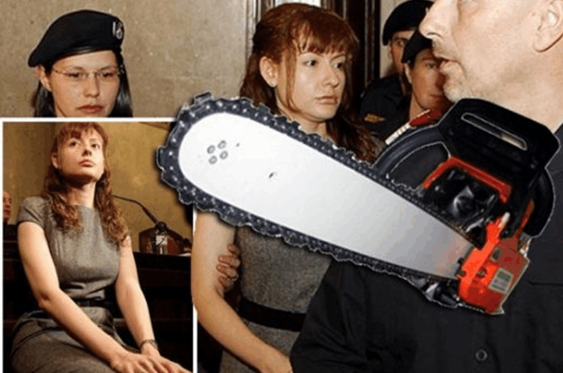 骇人听闻: 这女人用电锯和水泥处理了前夫跟男友