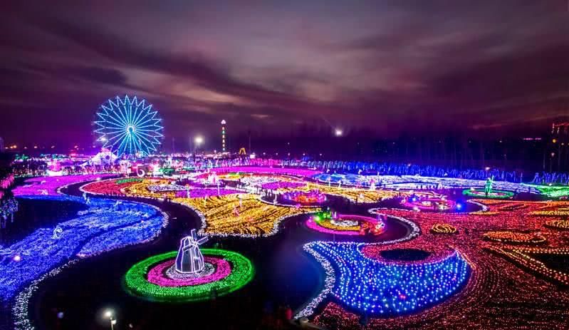 大型春节庙会来啦!灯光展&小吃节!开元春天给你梦幻春节!