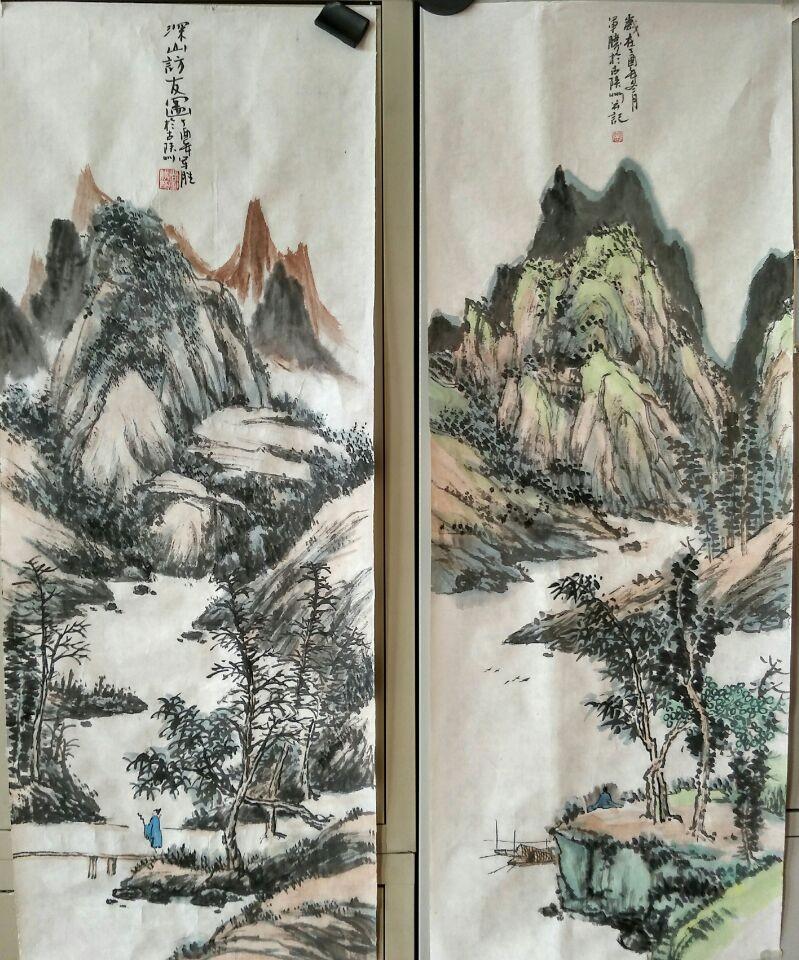 画家尚军胜艺术作品欣赏