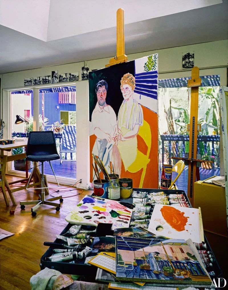 大卫霍克尼十级泳池爱好者的人生美学