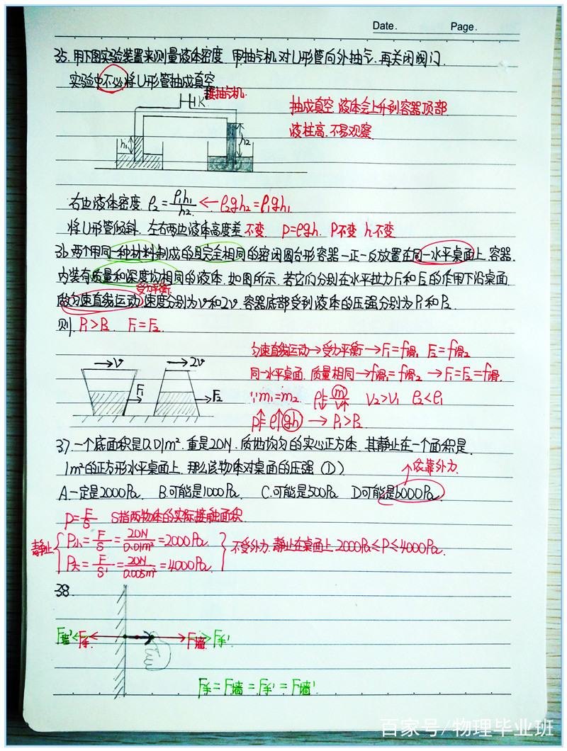 号称状元学习法的物理错题本,怎样做才能使物理成绩突飞猛进?