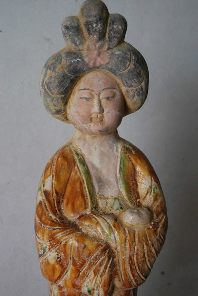 唐三彩系列侍女