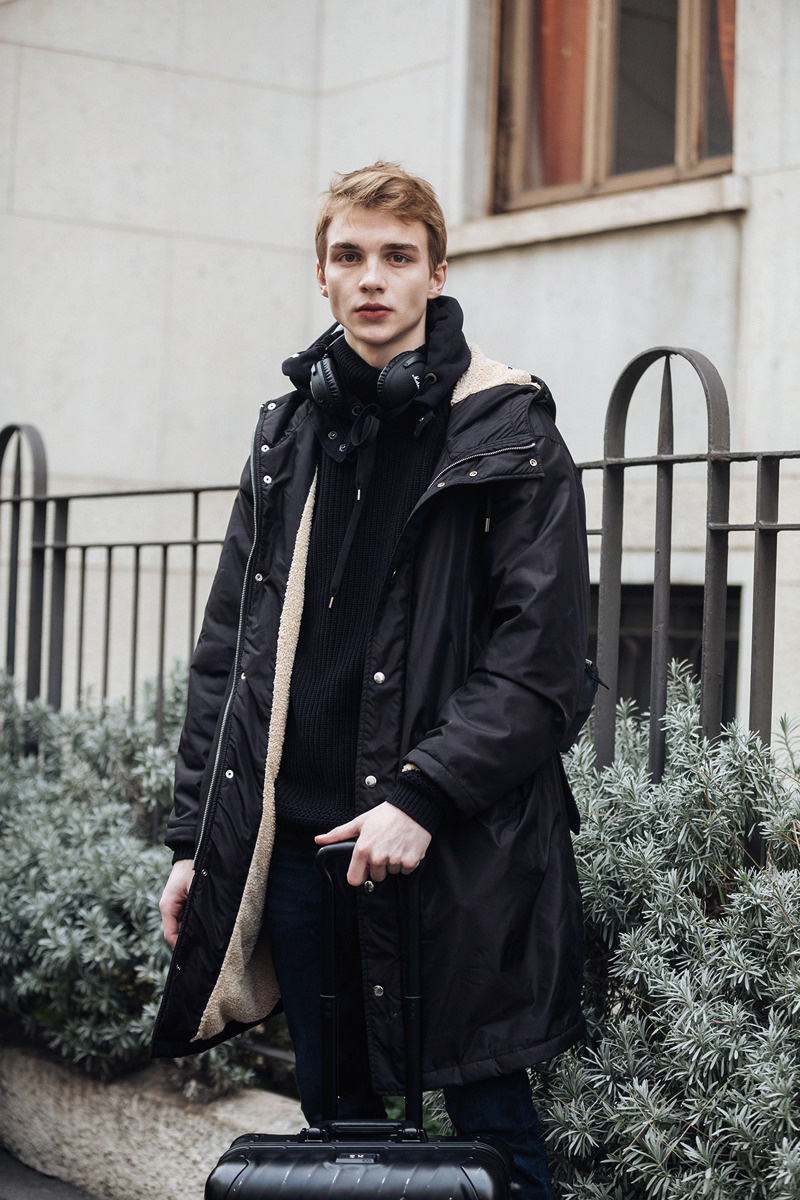 ernestklimko18岁的ernest是过去一年最受关注的新生代模特