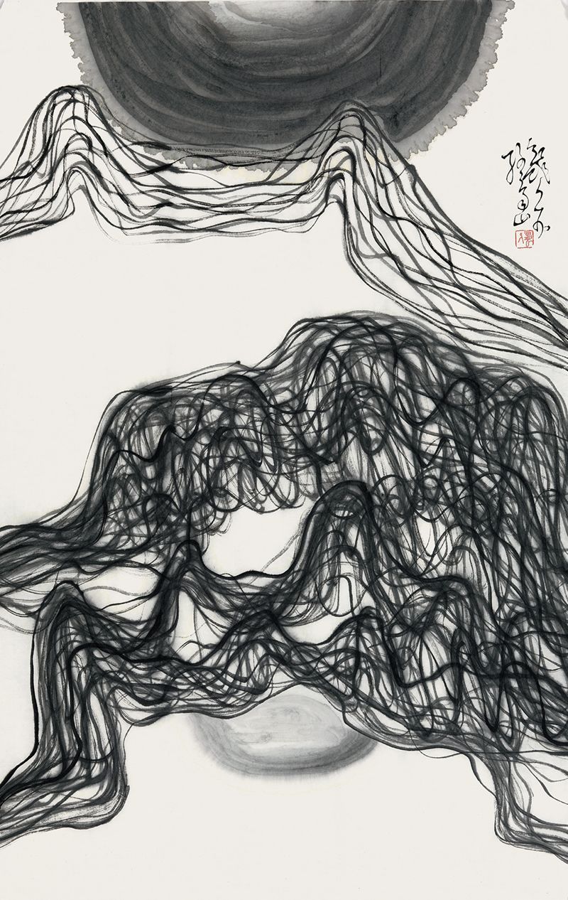 水 墨 | 樊洲: 用毛笔和宣纸生成的线条品质目前仍然是最高级的!