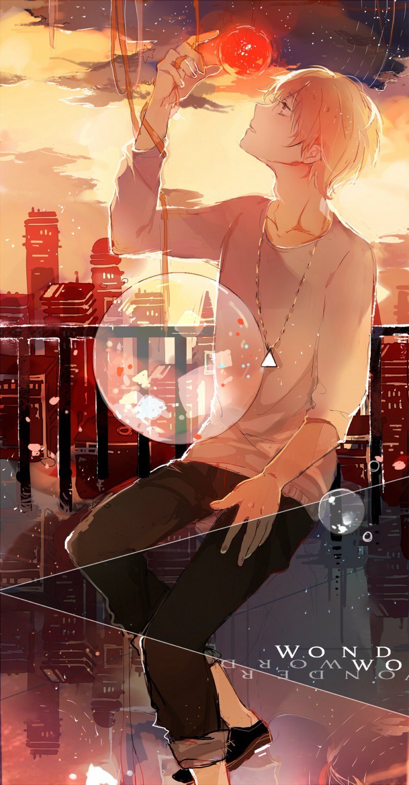 动漫二次元美男用颜值征服你的世界