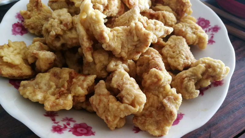 椒盐肉段的做法步骤!