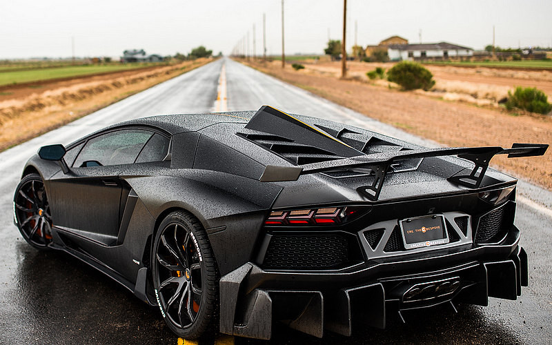 注入动漫元素的千匹猛兽 aventador案例-新浪汽车