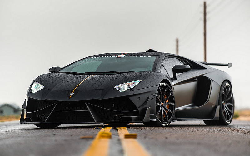 注入动漫元素的千匹猛兽 aventador案例