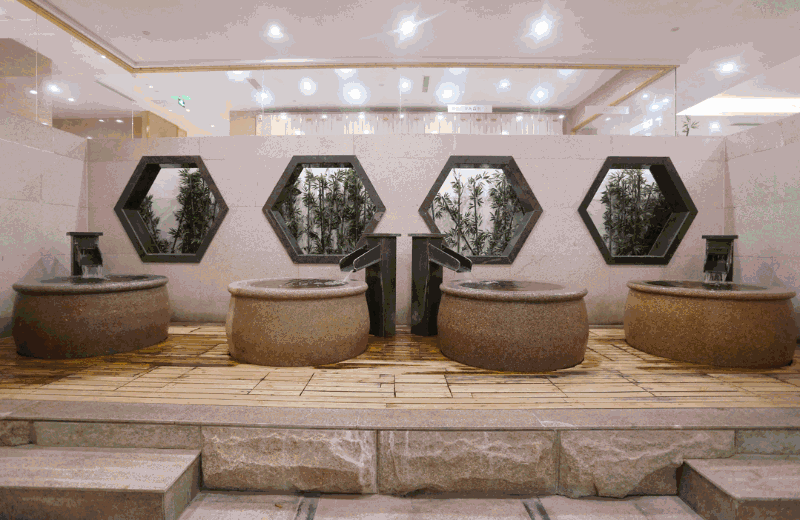 沐森汤泉店庆一周年仅需499元一起感受城市中的真温泉