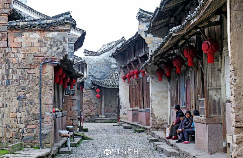 中国古代江南乡村古镇-皤滩古镇