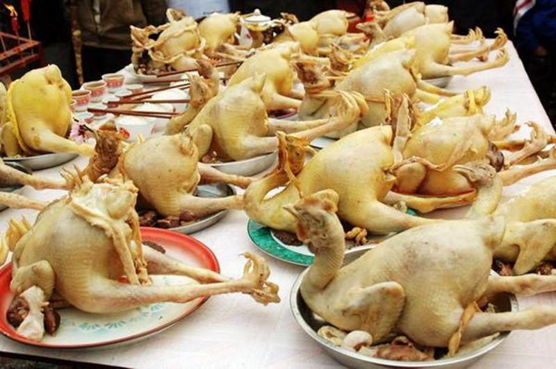 年夜饭之正宗的广式白切鸡,鸡要好吃,蘸料是关键!