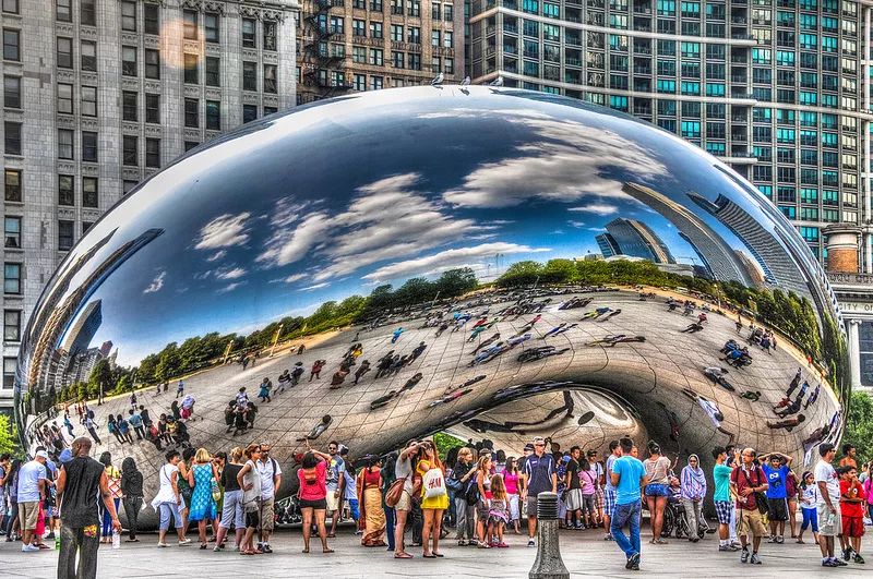 如果被芝加哥的大风吹怕了,可以去曾经的库区河北