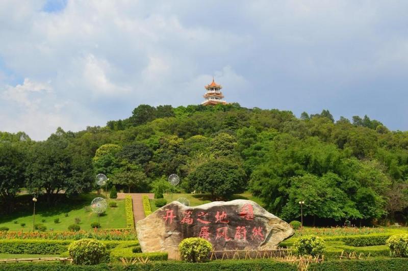 东莞虎门最大的休闲公园, 用了4年建成, 投资了3000万