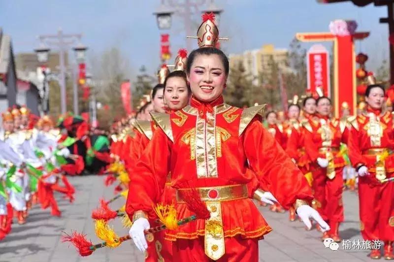 春满榆林显塞上风情, 12县市区齐舞秧歌神韵!