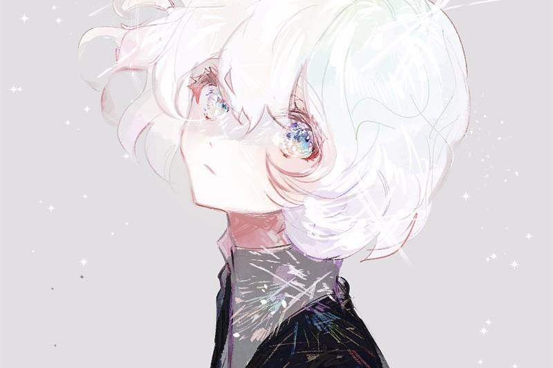 动漫美少女:《宝石之国》钻石闪亮登场,这男的简直美到不像话