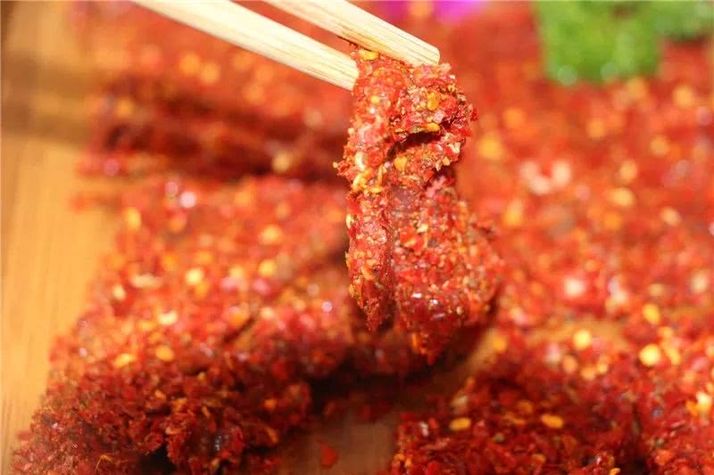 九江一美食博主,总结这8款红色系美食,新一年自带dior999特效