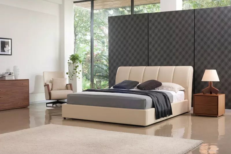 霸气的进口头层皮真皮床,左邻右舍都说无可挑剔