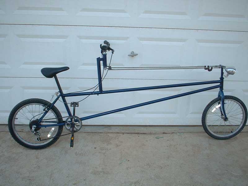 民间牛人改装的奇葩自行车, 看起来很高端的样子