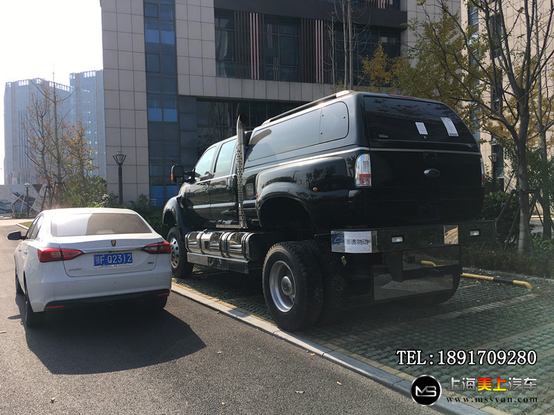土豪提福特f650既然能碾压家里的乔治巴顿-新浪汽车