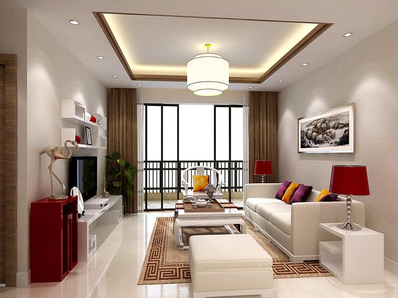 客厅装修效果图-新中式风格装修效果图重温中国文化