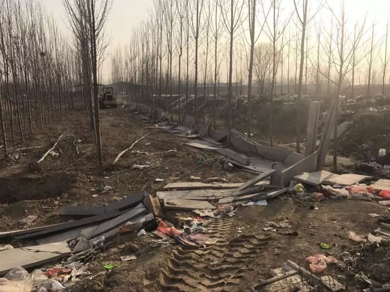 宁晋多部门联合执法拆除违法占地看看有没有你们村