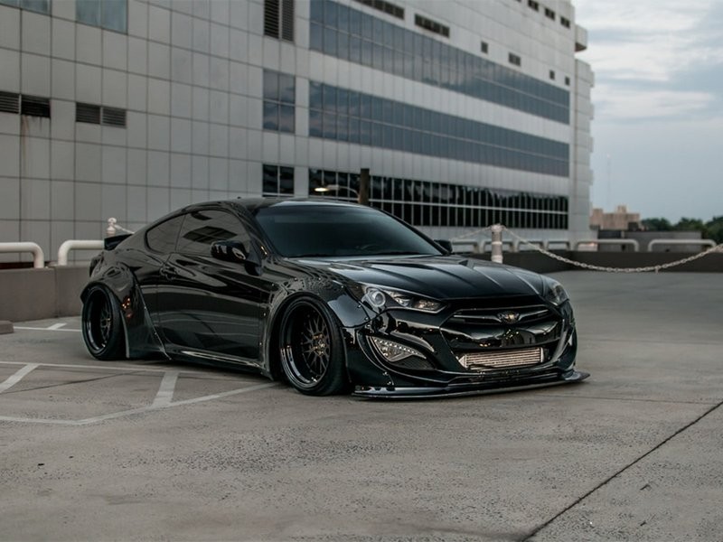 一台刷爆眼球的现代改装车-新浪汽车