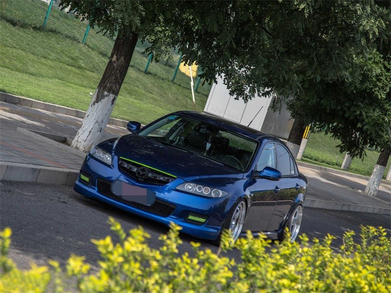 一台爱趴的绞牙马6!经典马自达6姿态改装案例