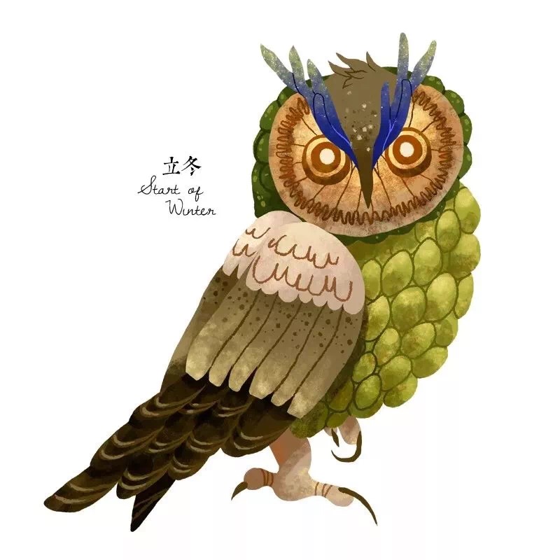 cinyee chiu笔下的24节气(三)