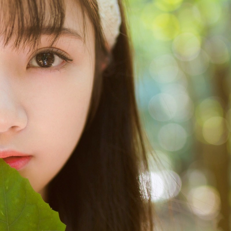 人像摄影(阳光下的美丽姑娘)