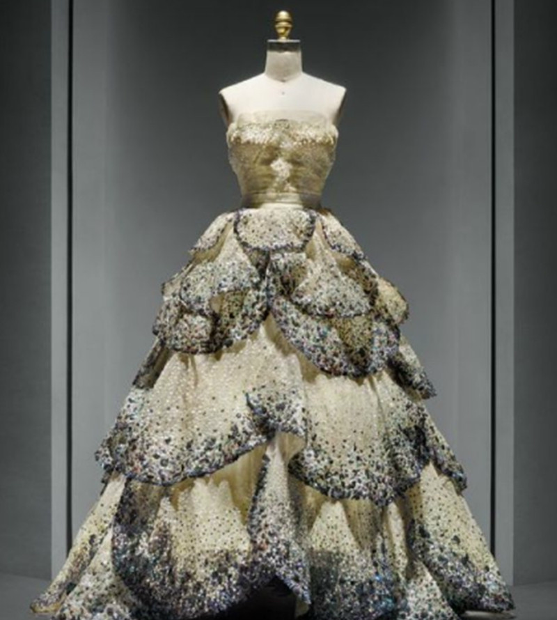 20世纪的晚礼服美到窒息百年前的审美和现在如出一辙