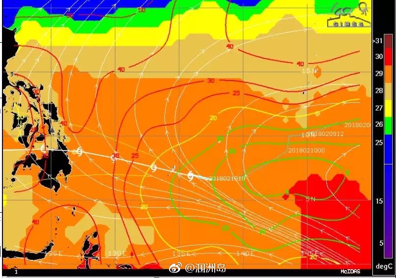 2018年第2号台风三巴生成,将于春节长假前半