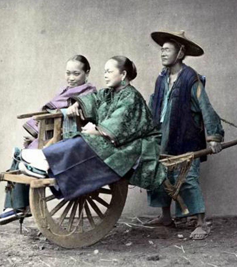 回顾博物馆珍藏的清朝彩色照,别再说清朝女人丑,都长得好标致|博物馆